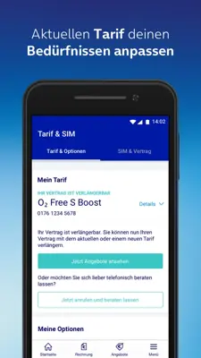 Mein o2 android App screenshot 4